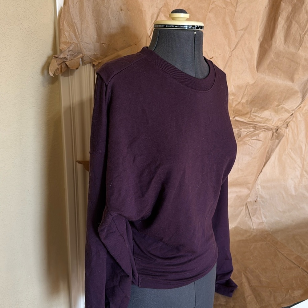 Yoga Athleta sweatshirt - crossover tie in back.